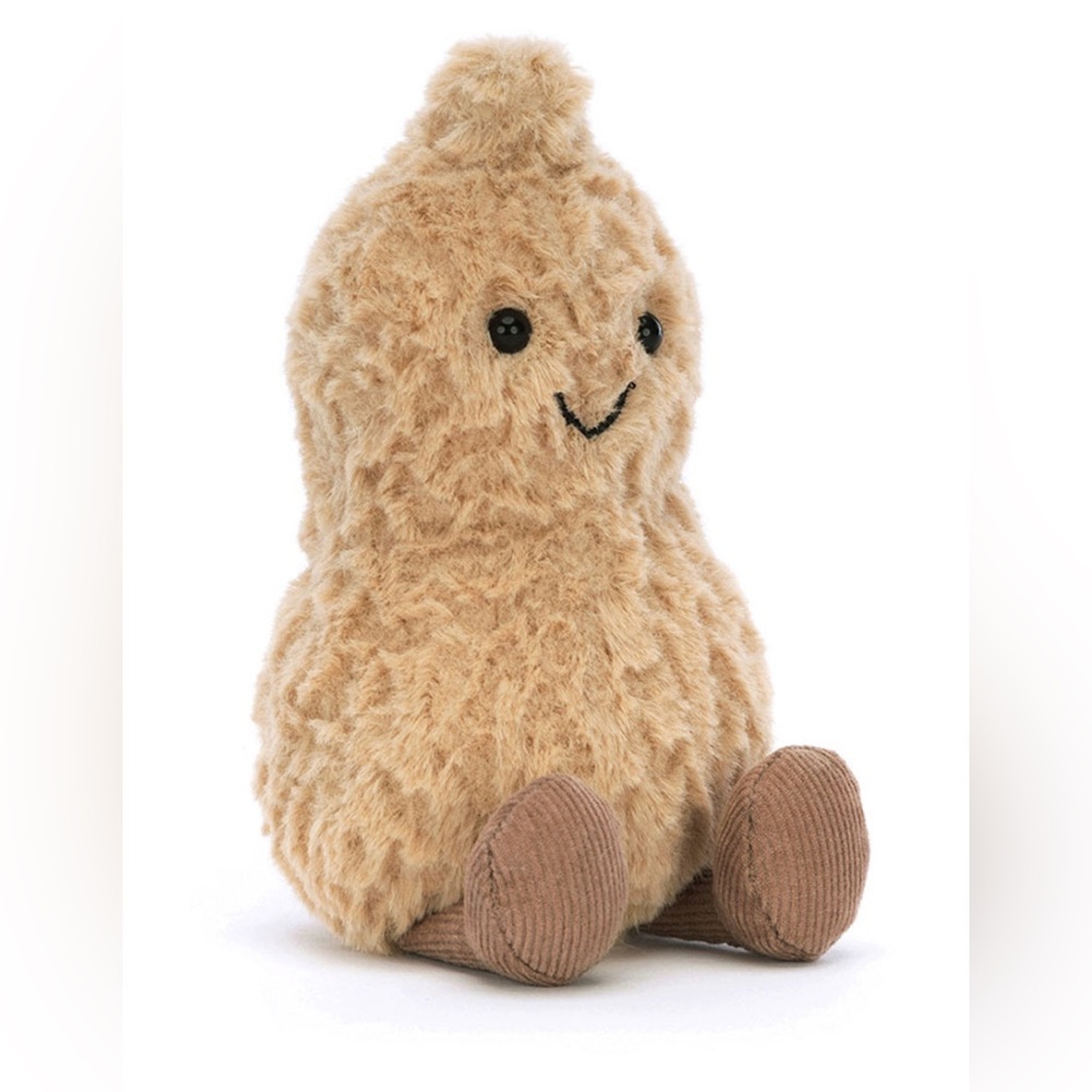 Authentic Jellycat Amuseables Peanut w/bag